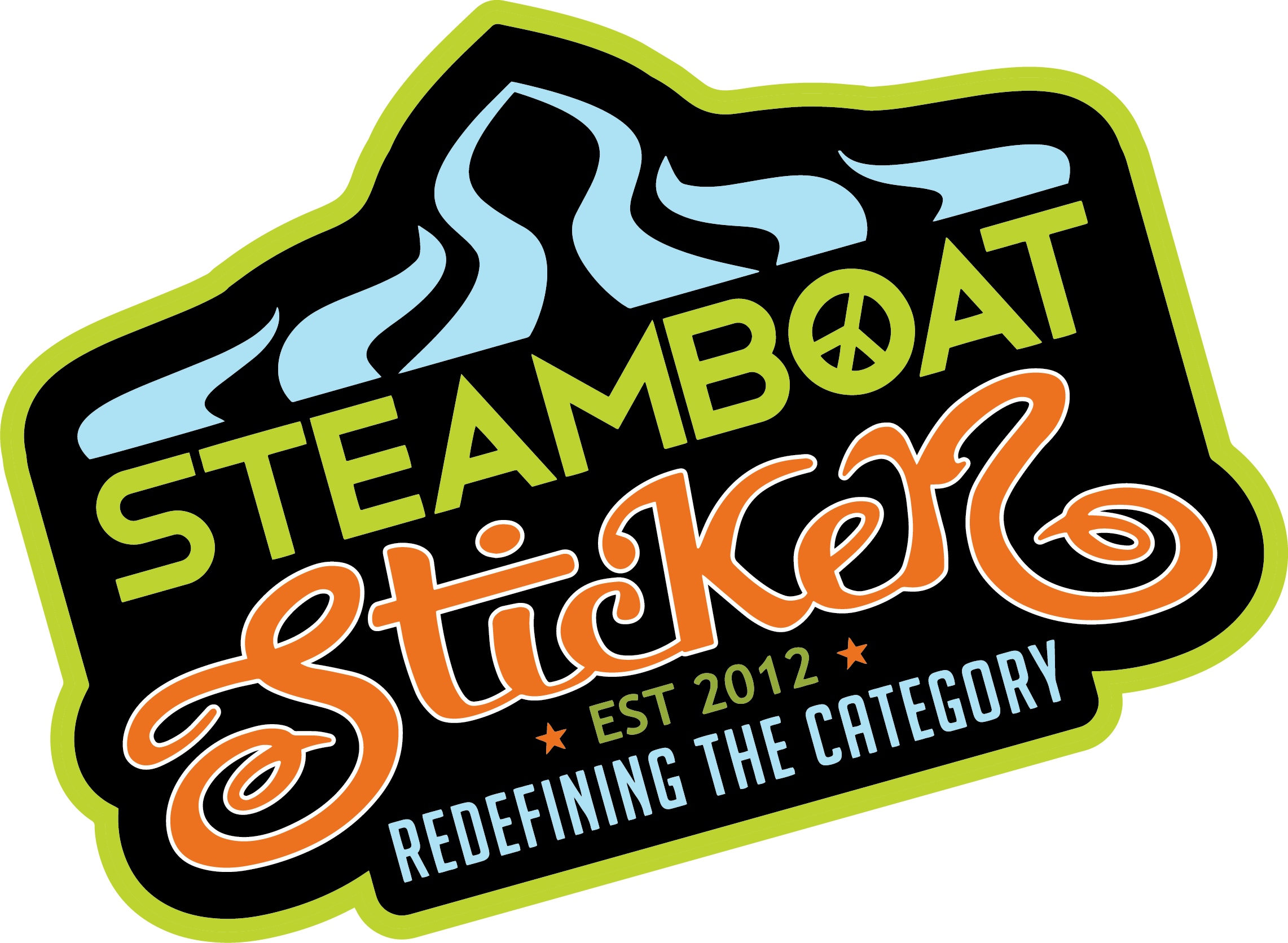 Steamboat Sticker